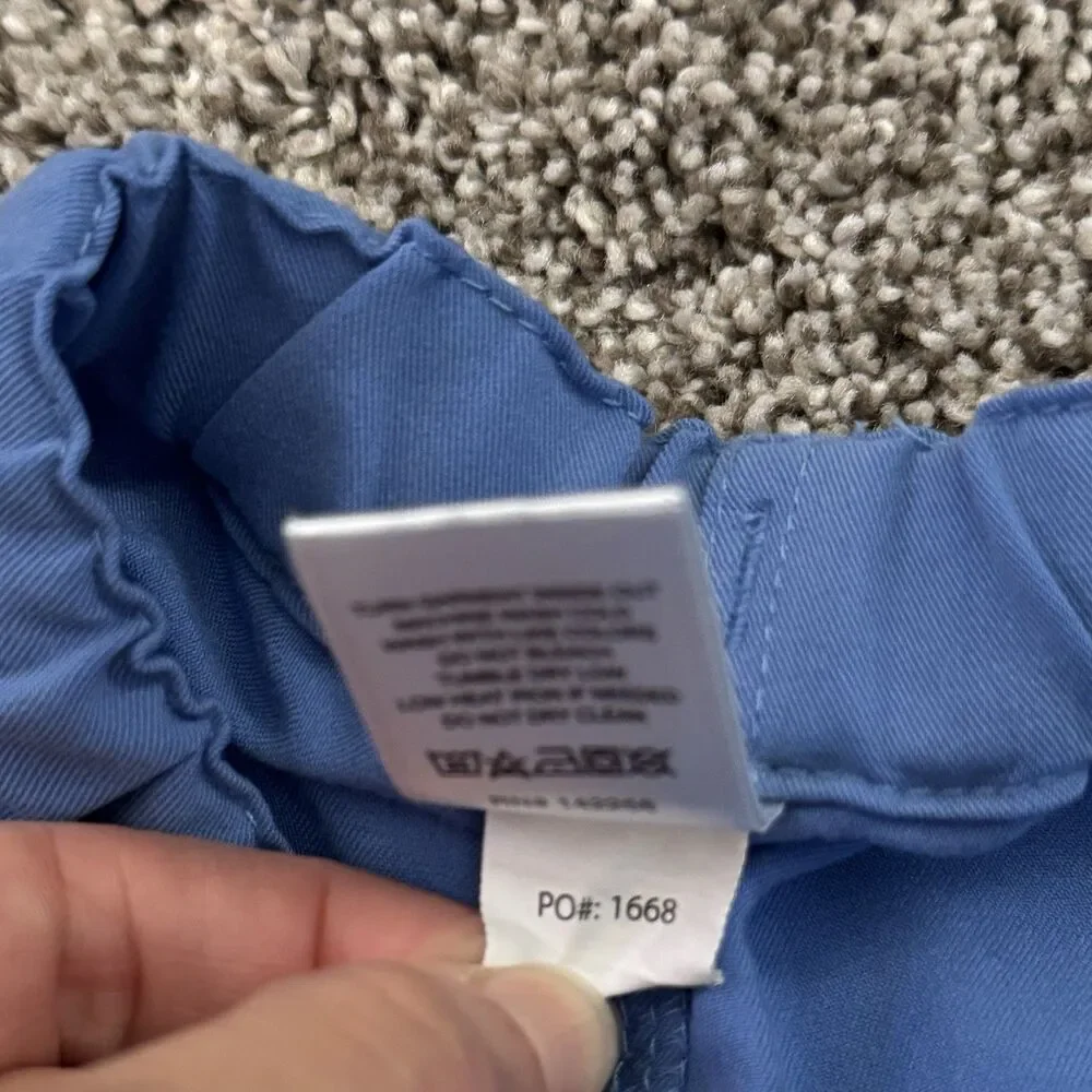 FIGS Pisco Basic Scrub Pants Ceil Blue FM4500 Men’s Size Small NWOT